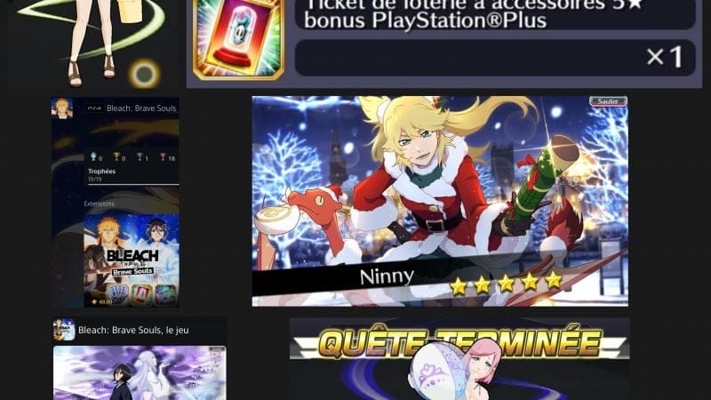 Pack Playstation + Bleach Brave Souls Décembre 25