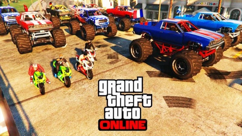 MARSHALL vs MOTO GTA 5 ONLINE