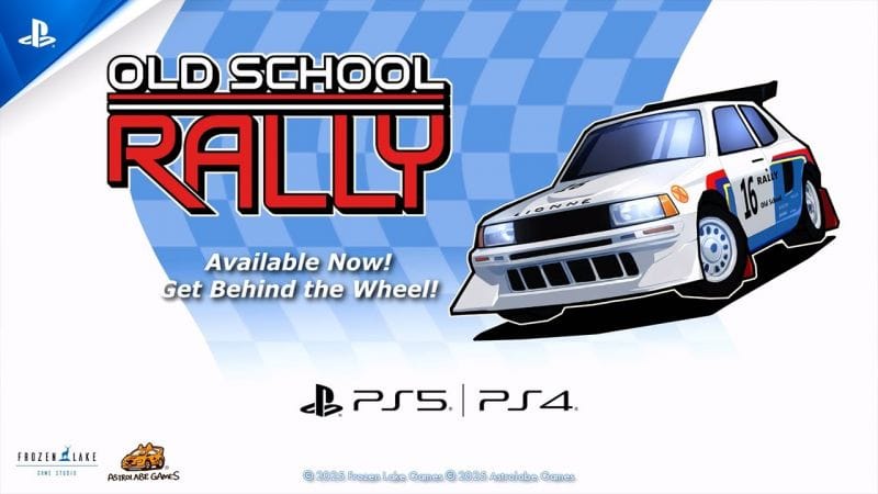 Old School Rally - Launch Trailer | PS5 & PS4 Games