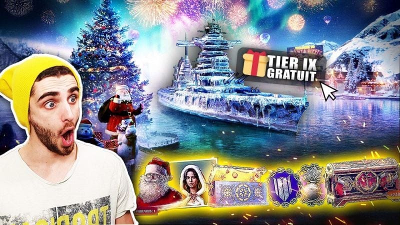 World or Warships : Mise à Jour de NOËL ! Navire Offert, Calendrier de l'AVENT, Cadeaux (MAJ 14.11)