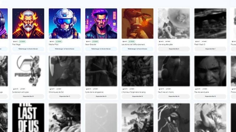 Les avatars sont devenus des fonds d'écrans