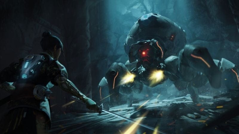 Dans SOL Shogunate, on joue une samouraï mais dans l'espace et avec un jetpack