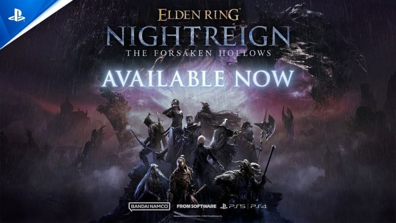 Elden Ring Nightreign - The Forsaken Hollows Launch Trailer | PS5 & PS4 Games