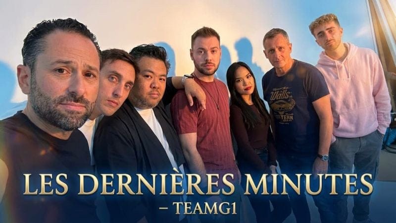 Les dernières minutes de #TEAMG1 : un moment historique !