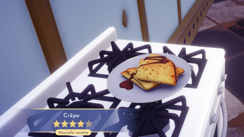 Crêpes Disney Dreamlight Valley : comment préparer cette recette de dessert 4 étoiles ?