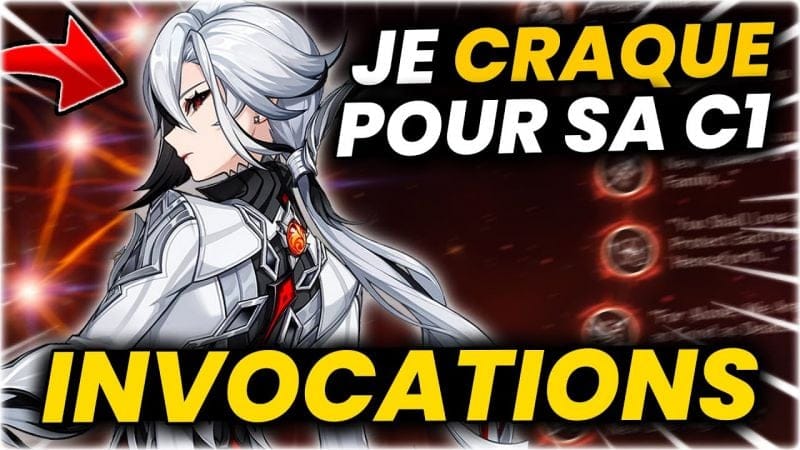 JE CRAQUE POUR SA C1 !! Invocations ARLECCHINO - Genshin Impact