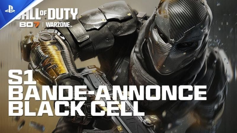 Call of Duty: Black Ops 7 - Black Cell Saison 1 - Mise à niveau du Passe de combat | PS5, PS4