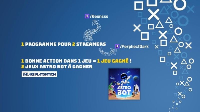 Planning de stream + jeux à gagner