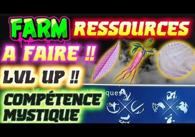 Where winds meet : FARM RESSOURCES POUR LVL UP LES COMPÉTENCES 😍