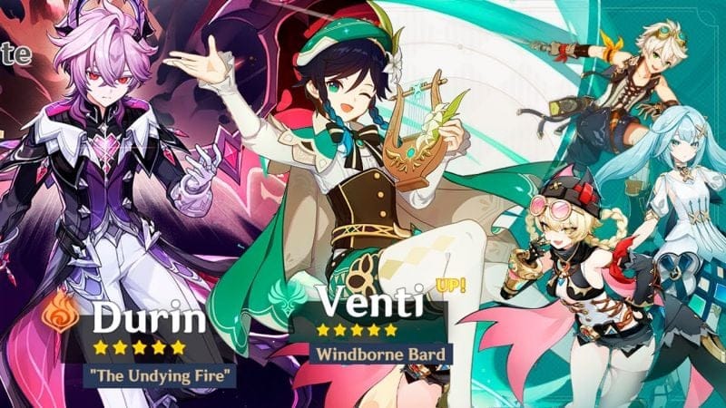 NEW UPDATE! THE PYRO ARCHON BENNETT IS HERE!!! VERSION 6.2 OFFICIAL BANNERS, DURIN, VENTI & JAHODA