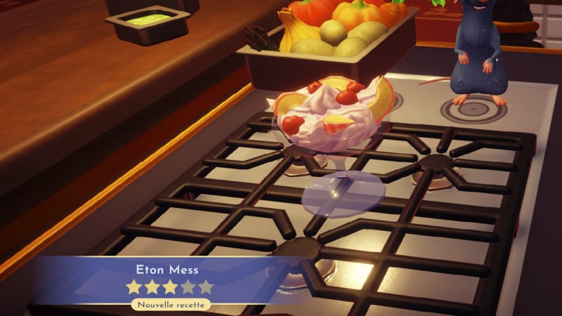 Eton Mess DLC Dreamlight Valley : comment préparer cette recette de dessert 3 étoiles ?