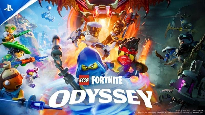 LEGO Fortnite: Odyssey - Ninjago: Rise of the Ninja Trailer | PS5 & PS4 Games