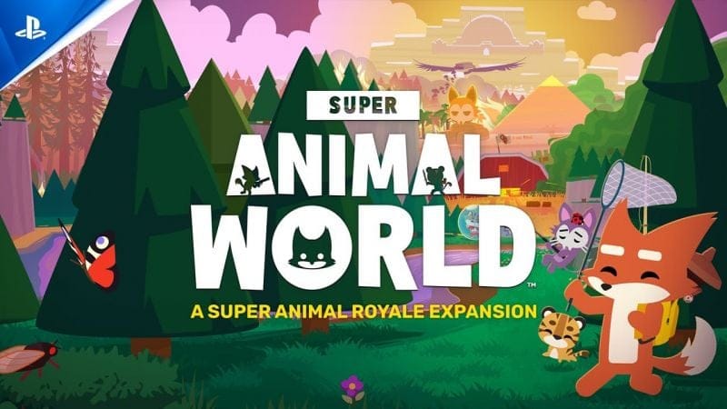 Super Animal Royale - Super Animal World Launch Trailer | PS5 & PS4 Games