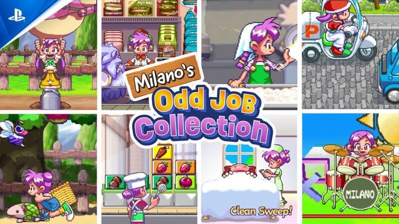 Milano's Odd Job Collection - Launch Trailer | PS5 & PS4 Games