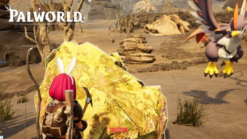 Poudre à Canon Palworld : Où farmer du soufre pour fabriquer cette ressource ?