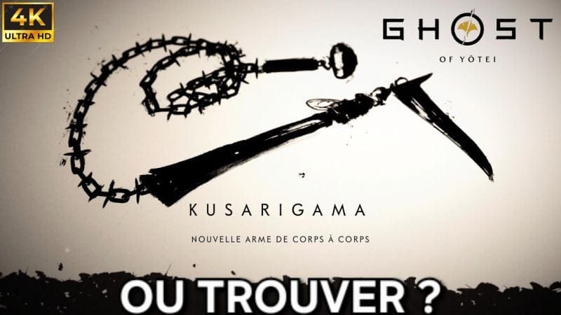 Comment OBTENIR KUSARIGAMA dès le DÉBUT du jeu – GHOST OF YOTEI (4K)