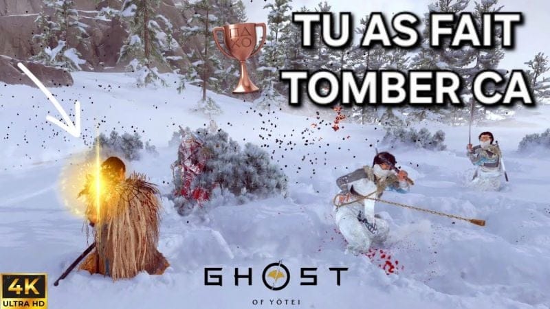 TROPHÉE Tu as Fait Tomber Ca (Désarmer un Ennemi) – GHOST OF YOTEI (4K)