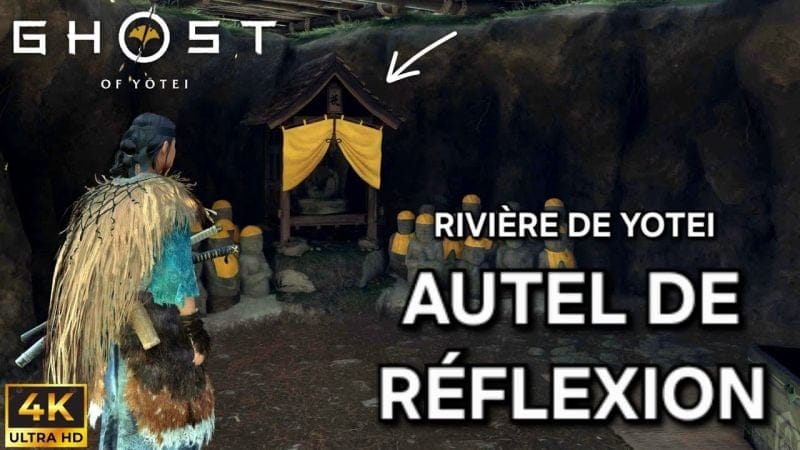 EMPLACEMENT de l’Autel de Réflexion – Rivière de Yotei – GHOST OF YOTEI (4K)