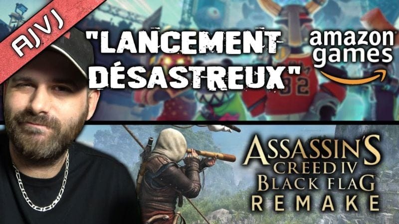 Énorme échec pour Amazon Games 😯 Netflix s'en moque de Warner Games ! Nouveau Divinity, AC4 Remake,.