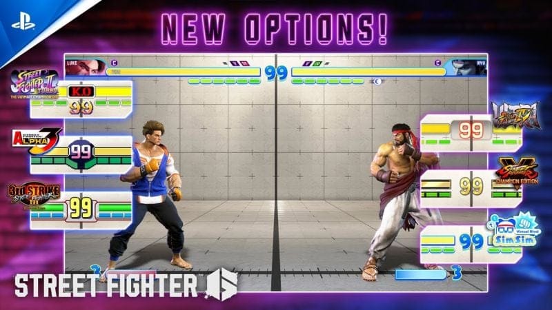 Street Fighter 6 - Battle HUD Design Setting Feature | PS5 & PS4 Games