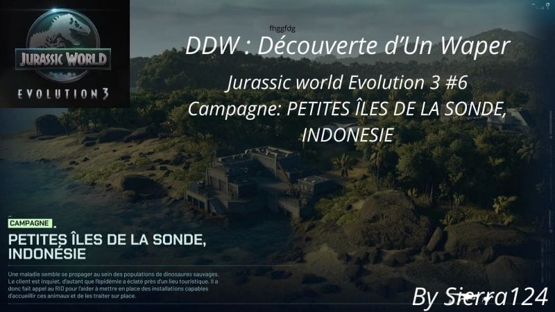 Découverte D'un Waper: Jurassic World Evolution 3 PETITES ILES DE LA SONDE, INDONÉSIE