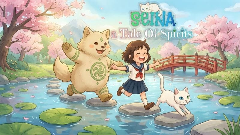 Seina: A Tale of Spirits - Une aventure japonaise peinte à la main, créée par une seule développeuse