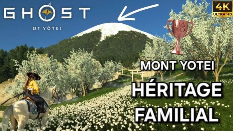 Comment Atteindre le Sommet du Mont Yotei (TROPHÉE Héritage Familial) – GHOST OF YOTEI (4K)