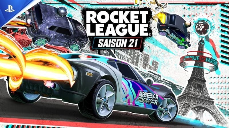 Rocket League - Trailer de la Saison 21 - Parc de Paris Arena | PS5, PS4
