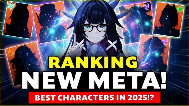 BEST Characters in 2025 META! – Full DPS & Support Tier List | Genshin Impact