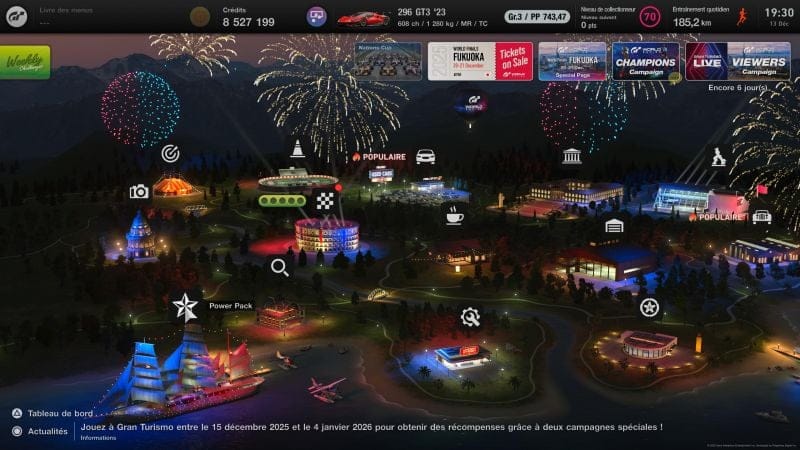 Achat du Pack Puissance de GT7, vidéo de démonstration du contenu!