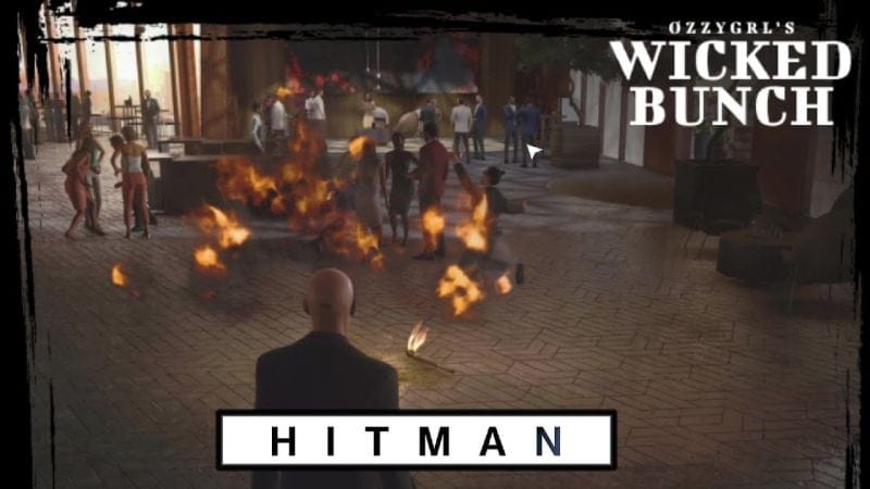 THERE AIN'T NO REST FOR THE WICKED Assassin Silencieux HITMAN Contrat la une OZZYGRL'S WICKED BUNCH