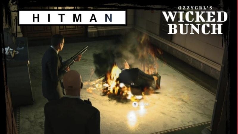 BANK OF MAYHEM Assassin Silencieux HITMAN Contrat la une OZZYGRL'S WICKED BUNCH