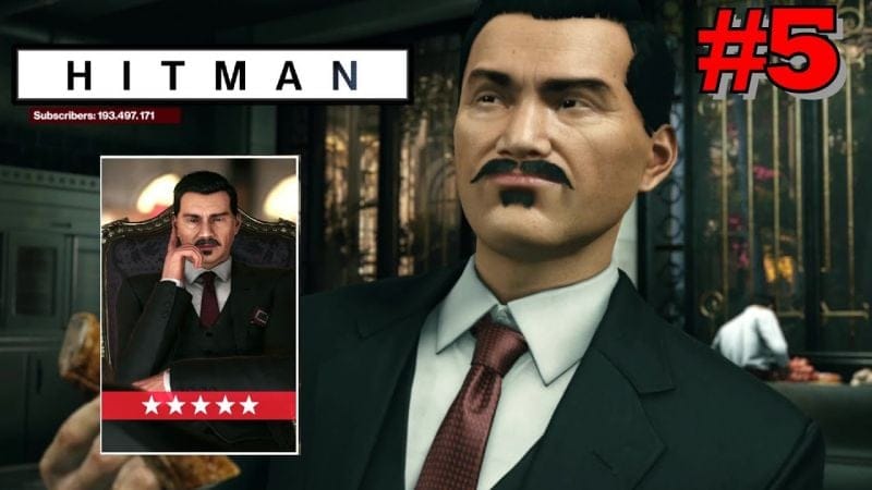 HITMAN LE CRITIQUE GASTRONOMIQUE 5E ANNÉE - WEN TS'AI - CIBLE FUGITIVE ASSASSIN SILENCIEUX