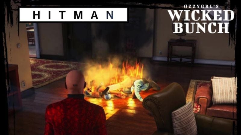 NO ONE MOURNS THE WICKED Assassin Silencieux HITMAN Contrat la une OZZYGRL'S WICKED BUNCH