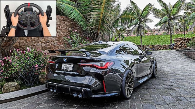 BMW M4 Competition | Forza Horizon 5 | Steering Wheel Gameplay