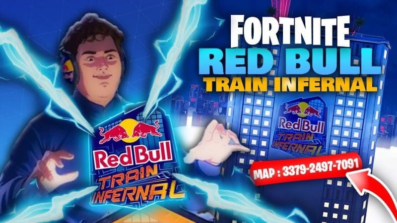 NOUVELLE MAP FORTNITE : Kameto x Red Bull Train Infernal 2025