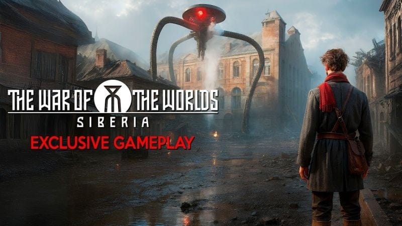 WAR OF THE WORLDS SIBERIA First Gameplay Reveal | SINGLE PLAYER ACTION Alien Invasion coming in 2027