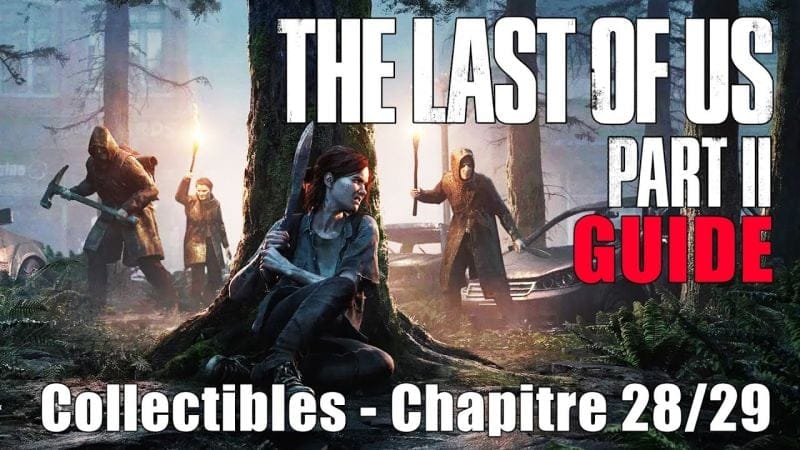THE LAST OF US 2 - EMPLACEMENTS COLLECTIBLES Chapitre 28-29 : Territoire hostile (Artefacts,...)