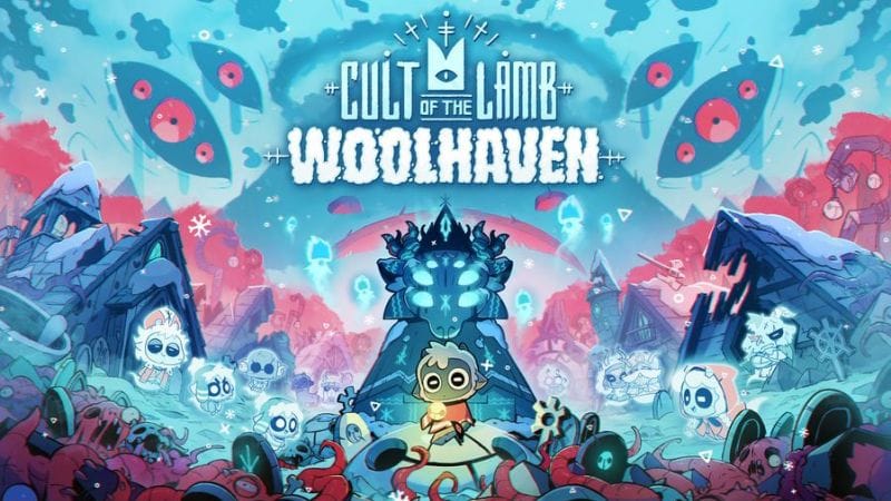 GEEKNPLAY - Cult of the Lamb - L’extension hivernale Woolhaven arrive le 22 janvier 2026