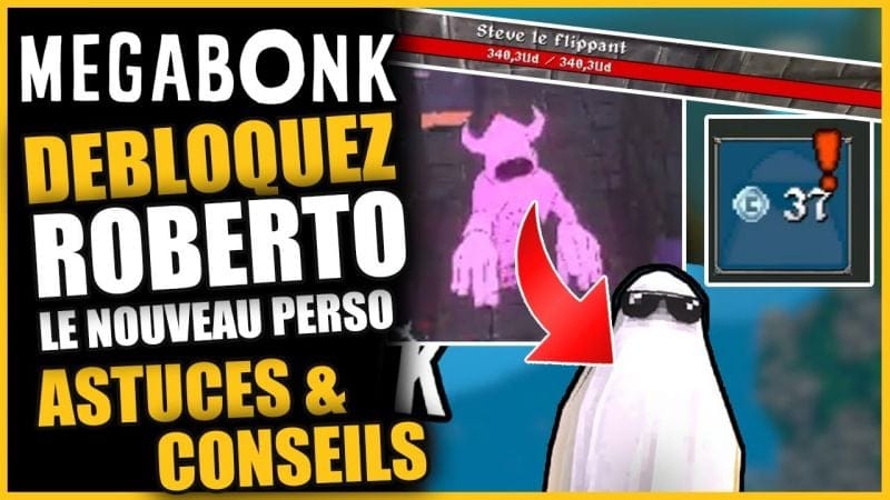 DÉBLOQUER LE NOUVEAU PERSO: ROBERTO (TUER STEVE LE FLIPPANT) sur MEGABONK FR