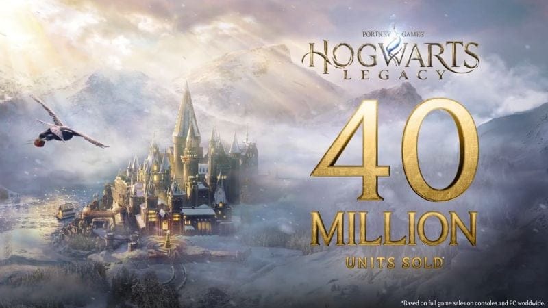 Hogwarts Legacy s'est vendu à plus de 40 millions d'exemplaires