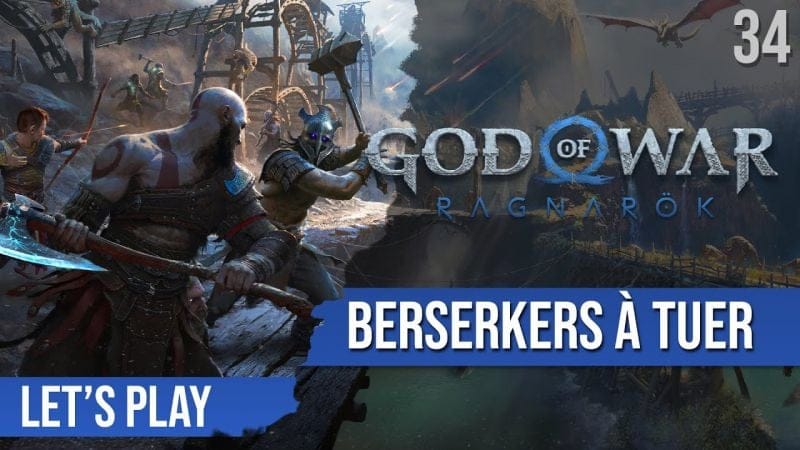 Let's Play Mode Défi : God of War Ragnarok - 34 - Chasse aux Berserkers