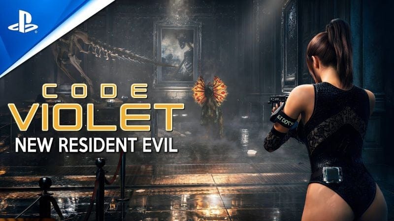 CODE VIOLET First Gameplay Reveal | EXCLUSIVE PS5 Horror Survival like Dino Crisis and Tomb Raider