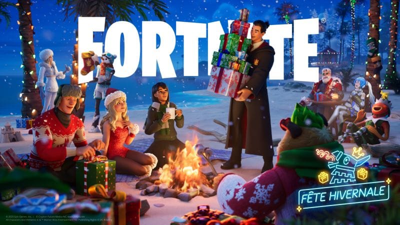 Fortnite : La Fête Hivernale a commencé avec plein de récompenses gratuites à récupérer pendant les fêtes