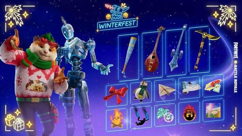 Comment récupérer ses cadeaux pendant la Fête Hivernale ? - Guide Fortnite Chapitre Sept