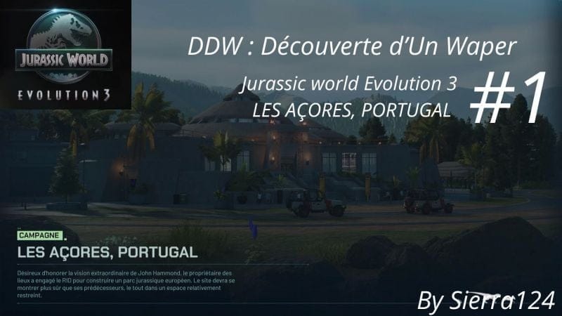 Découverte D'un Waper: Jurassic World Evolution 3 Les Açores, PORTUGAL #1