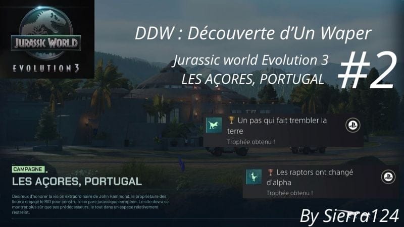 Découverte D'un Waper: Jurassic World Evolution 3 Les Açores, PORTUGAL #2