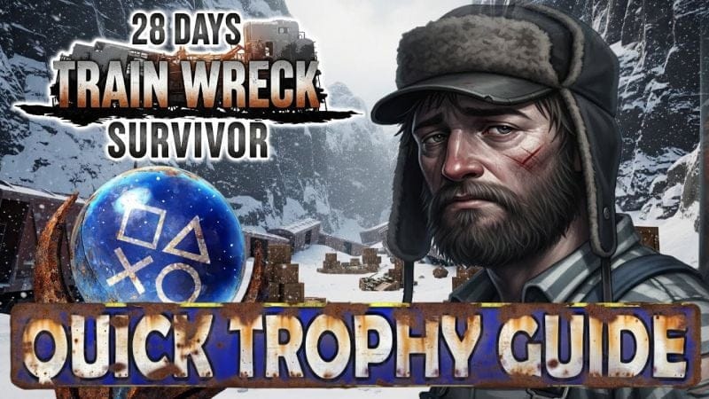 28 Days Train Wreck Survivor Quick Trophy Guide - Easy Platinum, Autopop Platinum