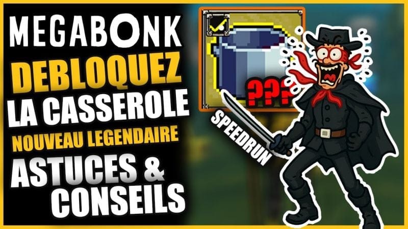 DÉBLOQUER LE NOUVEAU LEGENDAIRE: LA CASSEROLE (SPEEDRUN CRYPTE) sur MEGABONK FR