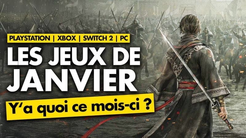 TOP 10 des sorties jeux vidéo en JANVIER 2026 ! 🎮